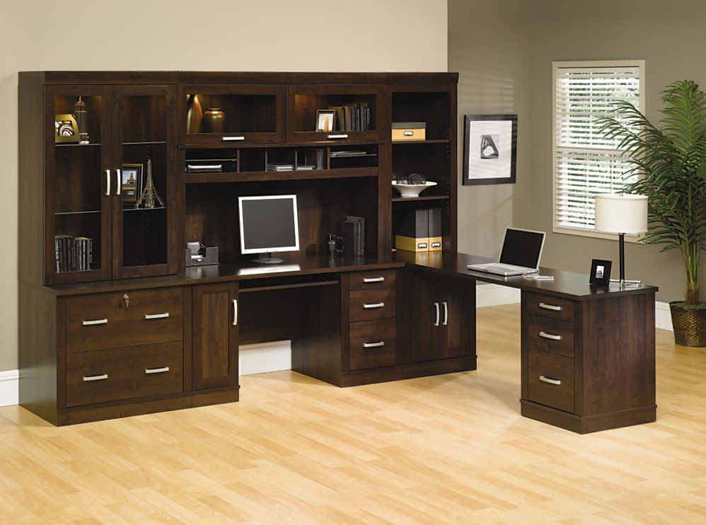 Sauder office port deals hutch