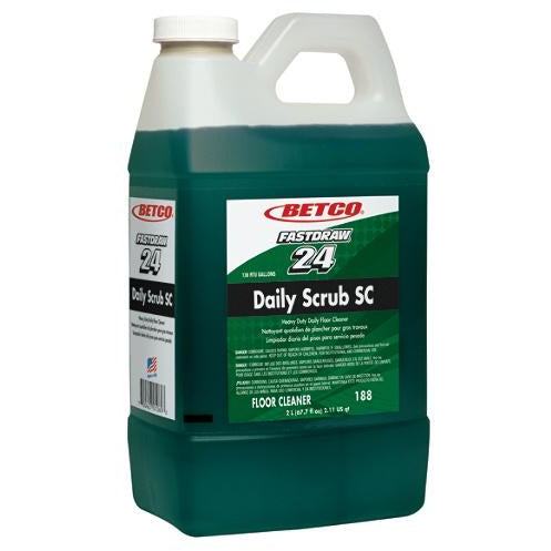 Betco Outlet Daily Floor Scrub SC, 2.5 Gallon, Pack Of 4