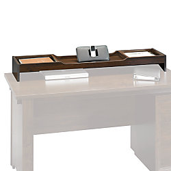 Sauder Outlet Forte Collection Desktop Organizer, Dark Alder