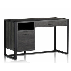 Realspace Outlet DeJori 51"W Writing Desk, Charcoal