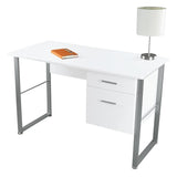 Realspace Outlet Halton 47"W Computer Desk, White