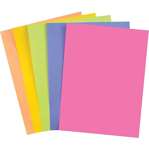 xerox™ Multipurpose Pastel Colored Paper, 20 lb Bond Weight, 8.5 x 11,  Pink, 500/Ream